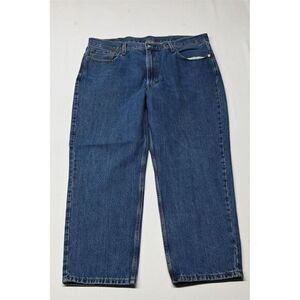 Levis 40x30 550 Relaxed Fit Dark‎ Stonewashed Denim Mens Jeans